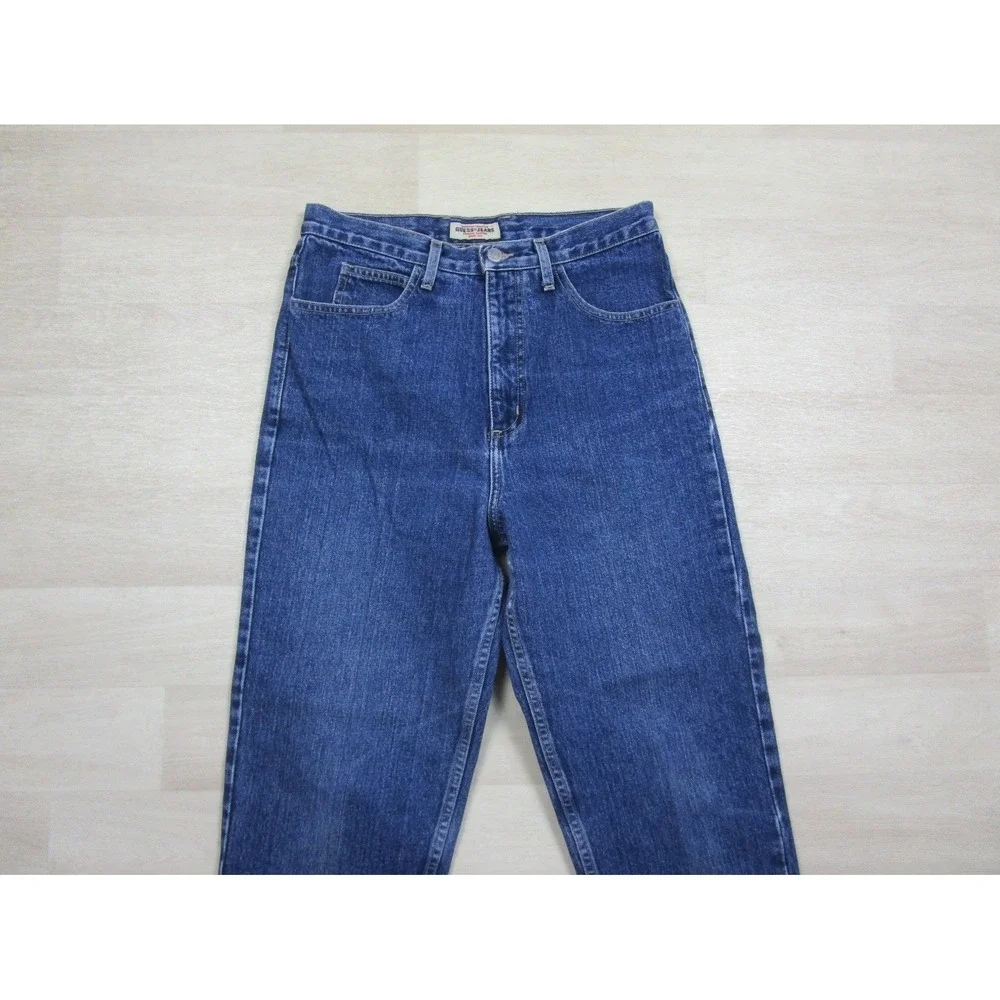 Vintage 90s Guess Georges Marciano Jeans Womens (30x27) High Rise Tapered‎ USA